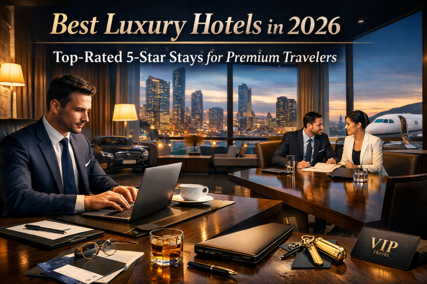 Best Luxury Hotels in 2026: Top-Rated 5-Star Stays for Premium Travelers