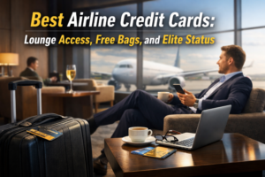 Best Airline Credit Cards: Lounge Access, Free Bags, and Elite Status