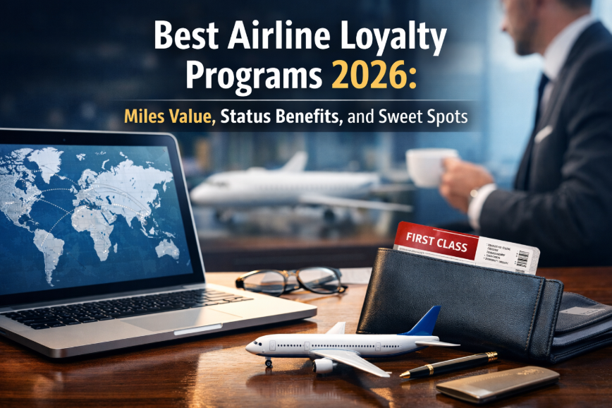 Best Airline Loyalty Programs 2026: Miles Value, Status Benefits, and Sweet Spots