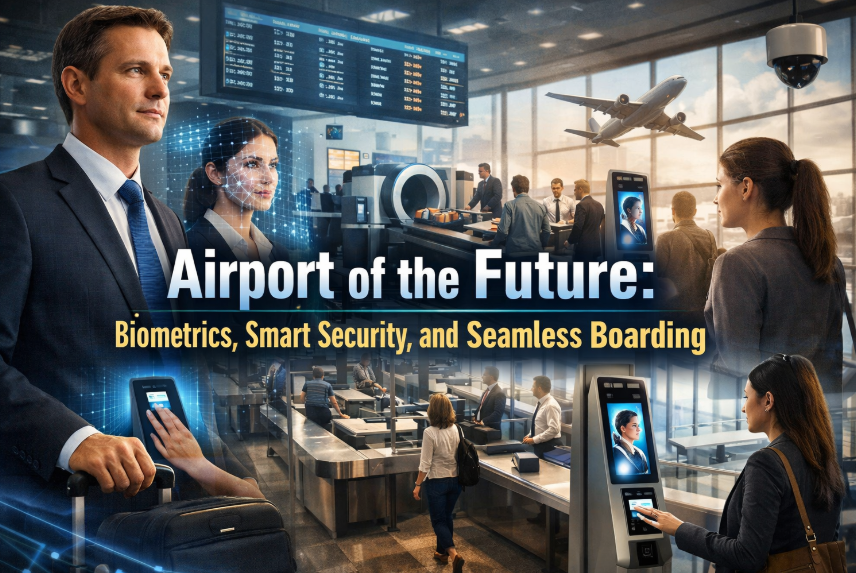 Airport of the Future: Biometrics, Smart Security, and Seamless Boarding